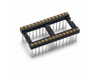 PRECI Socket DIL W/W5SN,25AU(15) [123-91-628]