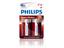 BATT 1,5V " D "  POWER ALKALINE * PHILIPS * 2 per pack * [LR20BP2K-PHILIPS]