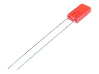 Rectangular Diffused LED 1,9X3,9mm Bright Red 3mcd [L-144IDT]