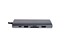 WINX CONNECT Max 11-in-1 Type-C HUB, 1xHDMI:4K@30Hz (3840x2160), 1xVGA:1080@60Hz, 1xType-C 100W Power Delivery (20V/5A), 3xUSB3.0(Up to 5Gbps), 1xUSB2.0(Up to 480Mbps), 1xRJ45 Gigabit Ethernet, 1x3.5mm AUX Stereo, 1xSD & Micro Card Reader [WINX-HB112]