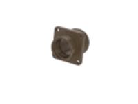 Circ Con Sq. Flange Receptacle Shell size 18 - 97 ser. C-5015 [97-3102A-18 (0850)]