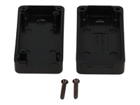 Enclosure ABS Miniature Plastic 50 x 25 x 15.5mm for USB Black (RAL 9011) IP54 [1551USB2BK]