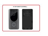 VIDEO DOORPHONE KIT ,166DEG VIEW, 1.0MP CMOS SENSOR,WIFI ,SD CARD UP TO 32GB(NOT INCLUDED),PUSH MESSAGE ,TWO WAY VOICE,BUILT IN SPEAKER AND MIC ,PIR DETECTION ,( LONG LIFE 18650 BATTERIES INCLUDED) IC SEE APP - ANDROID / IOS .INCLUDES FREE WIRELESS RINGER [XY WIFI SMART DOORBELL]