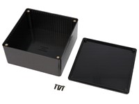 Multipurpose Enclosure ABS Plastic 120X150X59 Black In Colour [1591UBK]