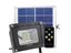 SOLAR POWERED LED FLOODLIGHT 10W COOL WHITE IP65 BLACK 120° BEAM ANGLE 600 LUMENS 6000K [MAJ SFR105]