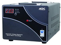 Single Phase AVR 10KVA, I/P Voltage:140~260Vac 45/65Hz, O/P Voltage:223-237Vac 45/65Hz, Output Current:43A, Regulation 3%, Led Indication RED: Protection for High/Low Voltage -Overload & Temp, 430x465x305mm, 27kg [SDC10KVA]