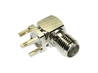 Coaxial SMA Female PCB Mount Connector 50 ohm Solder [32K401-K00PCB]