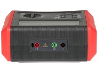 Multifunction Loop Tester 9-IN-1 Low Ohms 0.00~2Ohm Earthing Measurement Insulation Resistance 250/500/1000V Phase Rotation PSC 0kA~26kA LOOP IMP Non Trip/Trip 0.01~2000Ohm ELCB Sensitivity/Time Delay 0~440V [UNI-T UT593]
