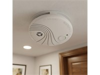 Hikvision Wireless Photoelectric Smoke Detector 868MHZ, Two-Way RF Wireless, Buzzer:≥ 85dB @ 3m, Transmission Range (Free Space) 800m, 102x35mm, 125g [HKV DS-PDSMK-S-WE]