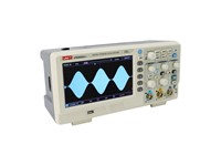 Digital Storage Oscilloscope 2CH 50MHz 7Inch TFT Colour Display 500M s/s 7ns USB Host, Memory Depth 64kpts (306×138× 124mm) 3Kg [UNI-T UTD2052CL+]
