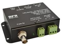 Single channel coaxial video, data and 24volt AC surge arrestor [BFR VPA-D-024]
