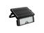 FLASH Solar LED Adjustable Floodlight with Day / Night Sensor, 1000 Lumens 6500K, 10Watt, Beam Angle 120°, Black, 300x242x35mm, IP65 [FLSH SOFL10W]