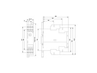 AS-i SlimLine module S22.5 digital 4 DI, IP20 4 x input for 2-wire sensor Screw terminals [3RK1200-0CE00-0AA2]