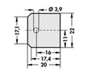 Silicone Rubber Washer GF Reinforced TO218 [WG218 WASHER]