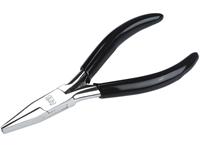 FLAT NOSE PLIER WITH SMOOTH JAW 25,5MM BLACK {PLR28} OAL=135MM [PRK 1PK-28]