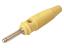 BANANA PLUG - 4MM STACKABLE 16A 30VAC / 60VDC CAT I - SCREW CONNECTION (930726103) [BULA 20K YELLOW]