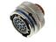 Circular Connector Bayonet Lock Cable End Plug Electroless Nickel 22P Female Crimp MIL-DTL C38999 Series II- without Cable Clamp. (JT06RT-12-35S 023) [MS27473T12F35S]