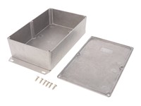 Diecast Alum Unpainted 188X120X52MM Bottom Flange IP54 [1590DF]