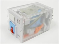 Medium Power 11 Pin Plug-In Relay With Test Button Form 3C (3c/o) 24VAC Coil 72 Ohm 6A 250VAC/30VDC Contacts [6013E-AC24V]