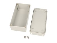 ABS Enclosure 152X82X47MM Flanged Lid Grey IP54 [1591XXDFLGY]