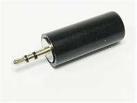 Stereo , Inline 2.5mm Ø Audio Plug • Bakelite Plastic [MP103S]