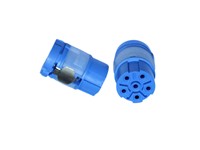 Circular Connector M23 Power Male Crimp Insert - 6 Pole (5+PE) and for 2mm Contacts - 28A @ 800VAC Max. [7084951101]