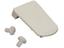 Belt / Pocket Clip Kit Grey for 1599 Series Enclosures Includes 2 X Insulated Nylon Screws [1599CLIP GREY]