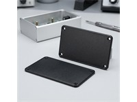 Black Plastic Solid Bezel for 1455N Enclosures- 2/Pack [1455NPLBK]