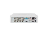 Hikvision 8CH Turbo Acusense DVR Mini 1u , Support H.265 Pro+/H.265 Pro/H.265, IP/HDTVI/AHD/CVI/CVBS/-1080P, 8xBNC, x1 HDMI, x1 RJ45, x1 SATA, x2 USB, Audio In/Out RCA, VGA, Up to 10TB Capacity per disk , 32Kbps ~6Mbps , 12VDC@1.3A 12W, 1kg [HKV IDS-7108HQHI-M1/S]
