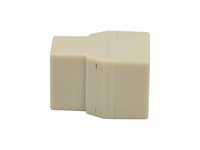 3 Way Inline 6 POS 6 Way USA RJ12 Modular Coupler Adaptor [NY14-6C]
