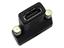 HDMI ADAPTOR--CONVERTS HDMI MALE CONNECTOR TO DVI 24+1 MALE CONNECTOR. USED TO CONNECT HDMI CABLES TO DVI MONITORS OR HDMI TO OLDER TV'S WITH DVI INPUTS. [AZL DVI-D 24+1 MALE TO HDMI FEM]