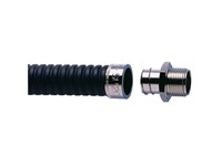 SP20 Straight Connector M20 For Galvanised 20mm Corrugated Conduit TSP20/BL [SP20/M20/A]