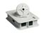 ABS Enclosure for Housing Raspberry PI3 B+ with Holder for CAmera Module 100,6X73,5X29,5 Flame Retardent [TEKO RASPBERRY PI3 B ENC/CAM WHT]