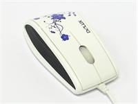 MINI MOUSE USB ,1000 DPI,ACCURATE OPTICAL SENSOR.CURVED SHAPE , WITH RUBBER SIDES AND FLORAL PATTERN. [MOUSE 103 USB 1000DPI #TT]