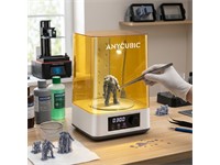 Anycubic Wash & Cure 3, Maximum Cleaning Volume:165x100x180mm, Maximum Curing Volume:3.18L, Cleaning Method:Alcohol Soaking, Time Setting Range:1–30mins, Cleaning Basket Capacity:3L, 21.6x21.7x31cm, 2.7kg [ANYCUBIC-WS3B0WH-Y-O]