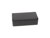 Diecast Aluminium Enclosure Black 113 MM X 60 MM X 31 MM [1590BBK]