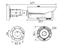 SUNELL SN-IPR54-31AKDN - Bullet, Outdoor, 3MP, Aptina WDR, 3.3-12mm Vari-Focal, H.264, IR 35-40m, SD, ONVIF [SNL SN-IPR54-31AKDN]