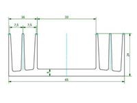 Extruded Heatsink [SK18-100SA]