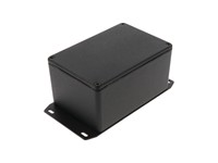 Diecast Aluminium Black 121X80X55MM Flanged [1590WTFBK]