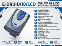 Druid 18LCD - Druid 18 LCD - 8J Energizer {E-DRUID/18/LCD} [EF DRUID 18LCD-8J]