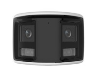 Hikvision 3K ColorVu Dual-Lens Bullet Camera, 2.8mm Lens, 40m IR, 3K CMOS, 3D DNR, Horizontal:FOV:180°, Vertical FOV:75°, STD/HIGH-SAT/Highlight, Built-in Microphone, WDR, BLC, HLC, Global, 24/7 Color Imaging with F1.0 Aperture, 12VDC, IP67 [HKV DS-2CE12KF3TP-DLS180 (2.8MM)]