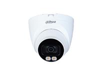 DAHUA HDCVI FULL-COLOR EYEBALL CAMERA 2MP 2.8MM LENS , 1/2.8INCH CMOS , 40M ILLUMINATION DISTANCE , 2D NR , BLC/DWDR , DWDR , CVI/CVBS/AHD/TVI SWITCHABLE , 12V ±30% DC MAX4.9W , MAX 30fps@1080p , IP67 [DHA HAC-HDW1209TQP-LED 2.8MM]