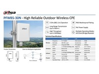 DAHUA 5GHz N300 15dBi Outdoor Wireless CPE 3KM [DHA PFWB5-30N]