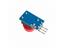 12mm x 12mm Tactile Switch with Colour Cap, Mounted on PCB 3Pin [HKD DTS24R WITH CAP ON PCB 3PIN]