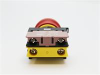 PB Emergency Switch 12V LED Latching - Twist Reset - Red Push Button - 22mm Panel Cut Out [PBME317TR-LED12VDC]