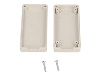Enclosure ABS Miniature Plastic 65 x 30 x 15.5mm for USB grey (RAL 7035) IP54 [1551USB3GY]