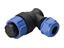 CIRC CON PLASTIC IP68 SCW LOCK CABLE END 90 DEGREE ANGLED SOCKET 9 POLE FEMALE 5A 500VAC [XY-CC216-9S]