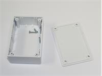 ABS Box 85mm x 56mm x 30mm White with Slots [ABSE12 WHITE]