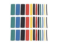 328 Piece Polyolefin Heatshrink Kit. 8 Sizes in 5 Colours [BDD HEAT SHRINK KIT 328PCS 5 COL]