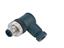 Circular Connector M12 US COD (1/2" UNF) Cable Male Right Angled 3 Pole Screw Terminal IP67 [99-2429-24-03]